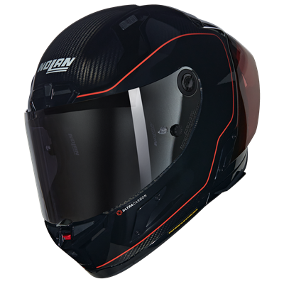 X-804 RS Ultra Carbon Kapalı Motosiklet Kaskı Asso Di Picche 342