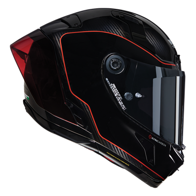 X-804 RS Ultra Carbon Kapalı Motosiklet Kaskı Asso Di Picche 342