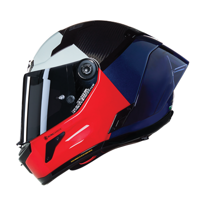 X-804 RS Ultra Carbon Kapalı Motosiklet Kaskı Blocco 348