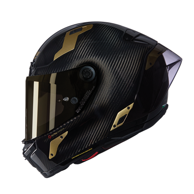 X-804 RS Ultra Carbon Kapalı Motosiklet Kaskı Aureo 330