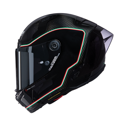 X-804 RS Ultra Carbon Kapalı Motosiklet Kaskı Asso Di Picche 341
