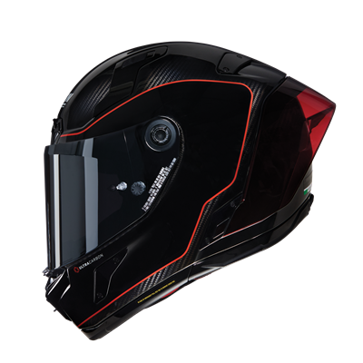 X-804 RS Ultra Carbon Kapalı Motosiklet Kaskı Asso Di Picche 342