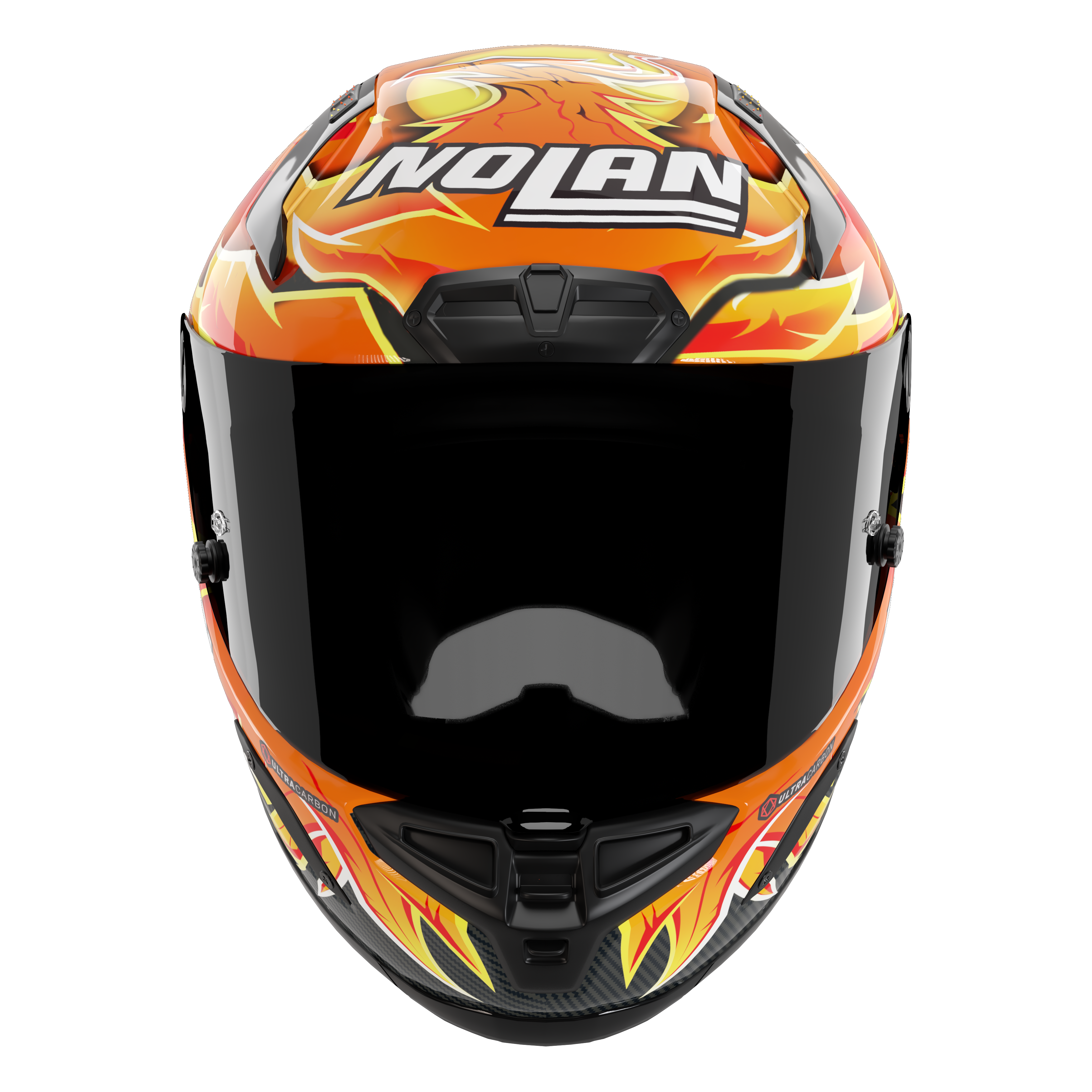 X-804 RS Ultra Carbon Kapalı Motosiklet Kaskı Replica Iannone 368