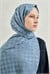 Armine Pamuk İpek Şal İndigo 26