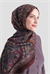 Armine Yün İpek Şal Mürdüm 82