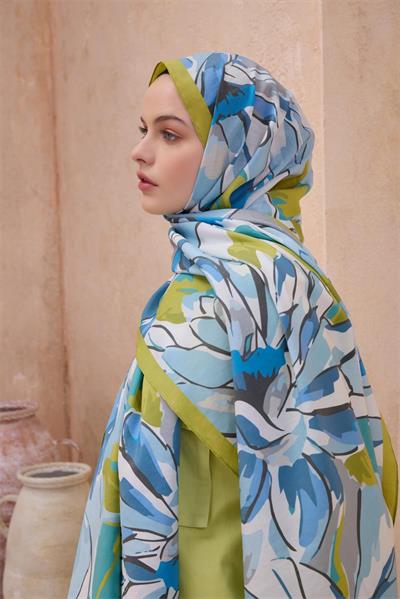 Belli Fresh Modal Yağ Yeşili-Mavi