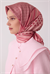 Belli Tivil İpek Eşarp Pembe 04