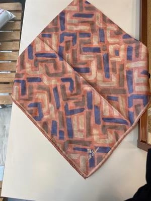 Silk Home Pamuk Eşarp Somon 