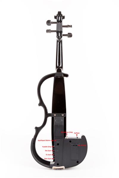 KÖHNER EVL-05 Elektro Keman 4/4 Tam Boy (12 YAŞ VE ÜZERİ)