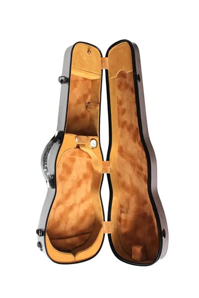 KÖHNER Fiber Kırmızı Desenli 4/4 Keman Kutusu (HARDCASE)