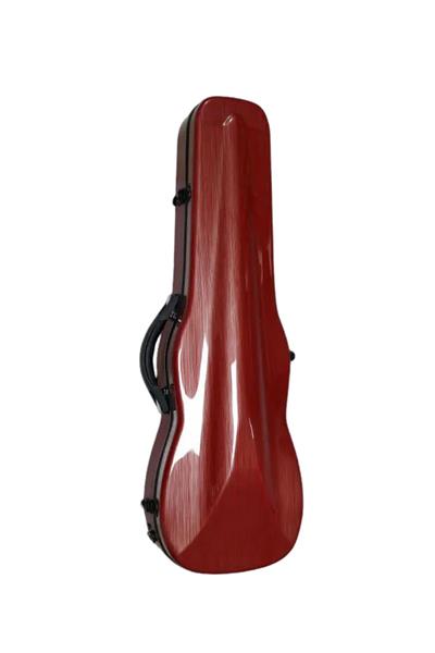 KÖHNER Fiber Kırmızı Desenli 4/4 Keman Kutusu (HARDCASE)