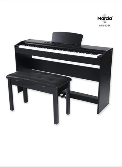 MARCİA MK-820 88 Tuş Dijital Piyano (Siyah)