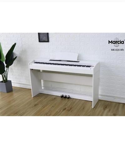 MARCİA MK-820 88 Tuş Dijital Piyano (Beyaz)