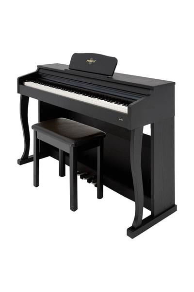 MARCİA MK-880 BK Dijital Konsol Piyano, Bluetooth, Tuş Hassasiyeti, 88 Tuşlu, Kapaklı