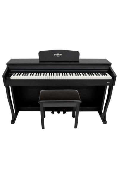 Mk-880 Bk Dijital Konsol Piyano, Bluetooth, Tuş Hassasiyeti, 88 Tuşlu, Kapaklı