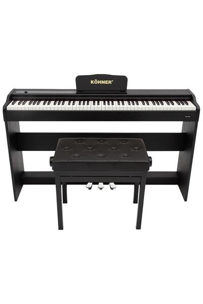 Slp-225 Bk Dijital Konsol Piyano, Bluetooth, Tuş Hassasiyeti, 88 Tuşlu (KULAKLIK VE TABURE)