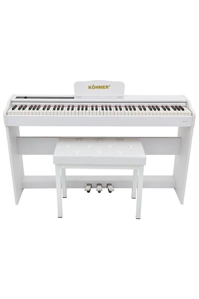 Slp-225 Wh Dijital Konsol Piyano, Bluetooth, Tuş Hassasiyeti, 88 Tuşlu (KULAKLIK VE TABURE)