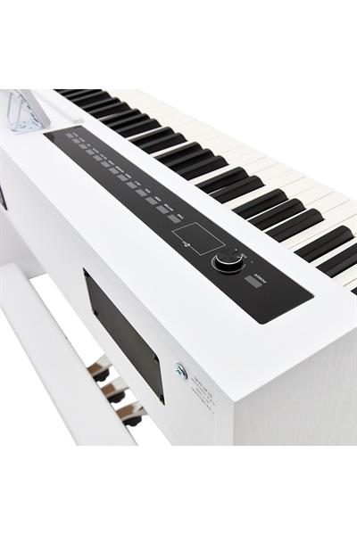 KÖHNER SLP-225 WH Dijital Konsol Piyano, Bluetooth, Tuş Hassasiyeti, 88 Tuşlu (KULAKLIK VE TABURE)