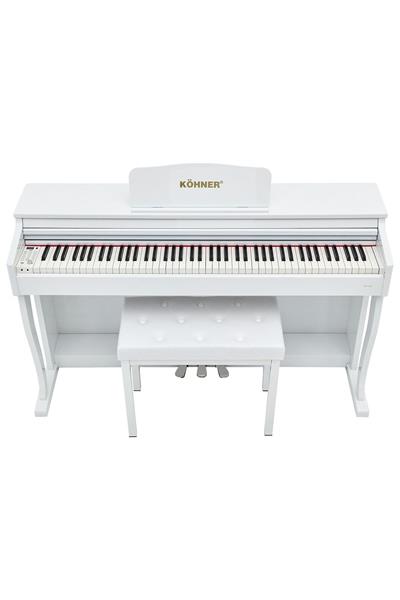 Slp-275 Wh Dijital Konsol Piyano, Bluetooth, Tuş Hassasiyeti, 88 Tuşlu, Kapaklı (ve Tabure )