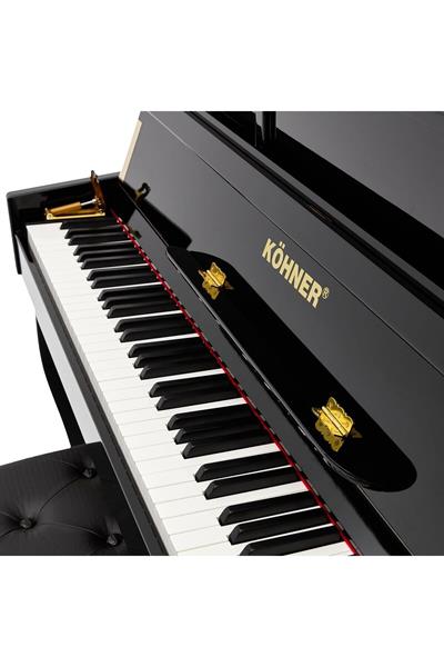 KÖHNER SLP-980BK Dijital Duvar Piyano (88 TUŞLU, TUŞ HASSASİYETİ, KAPAKLI) - Kulaklık Ve Tabure Hediyeli