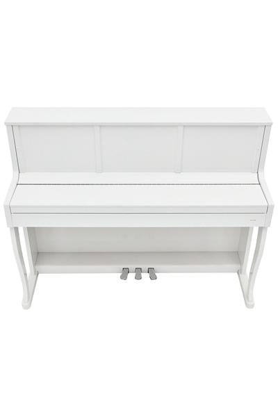 KÖHNER SLP-980 WH Dijital Duvar Piyano, Bluetooth, Tuş Hassasiyeti, 88 Tuşlu, Kapaklı (KULAKLIK VE TABURE)