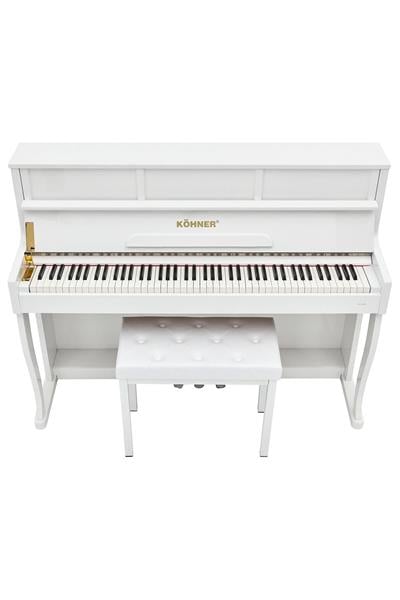 Slp-980 Wh Dijital Duvar Piyano, Bluetooth, Tuş Hassasiyeti, 88 Tuşlu, Kapaklı (KULAKLIK VE TABURE)