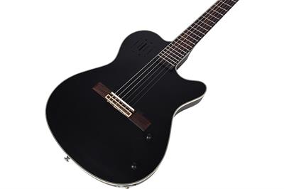 Tayste CG-100EQ BK Silent Elektro Klasik Gitar