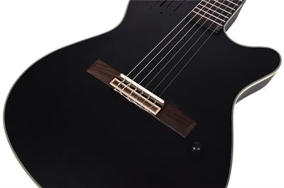 Tayste CG-100EQ BK Silent Elektro Klasik Gitar