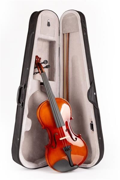 KÖHNER VL-044p Başlangıç Kemanı 4/4 Tam Boy (PARLAK) - 12 Yaş Ve Üzeri