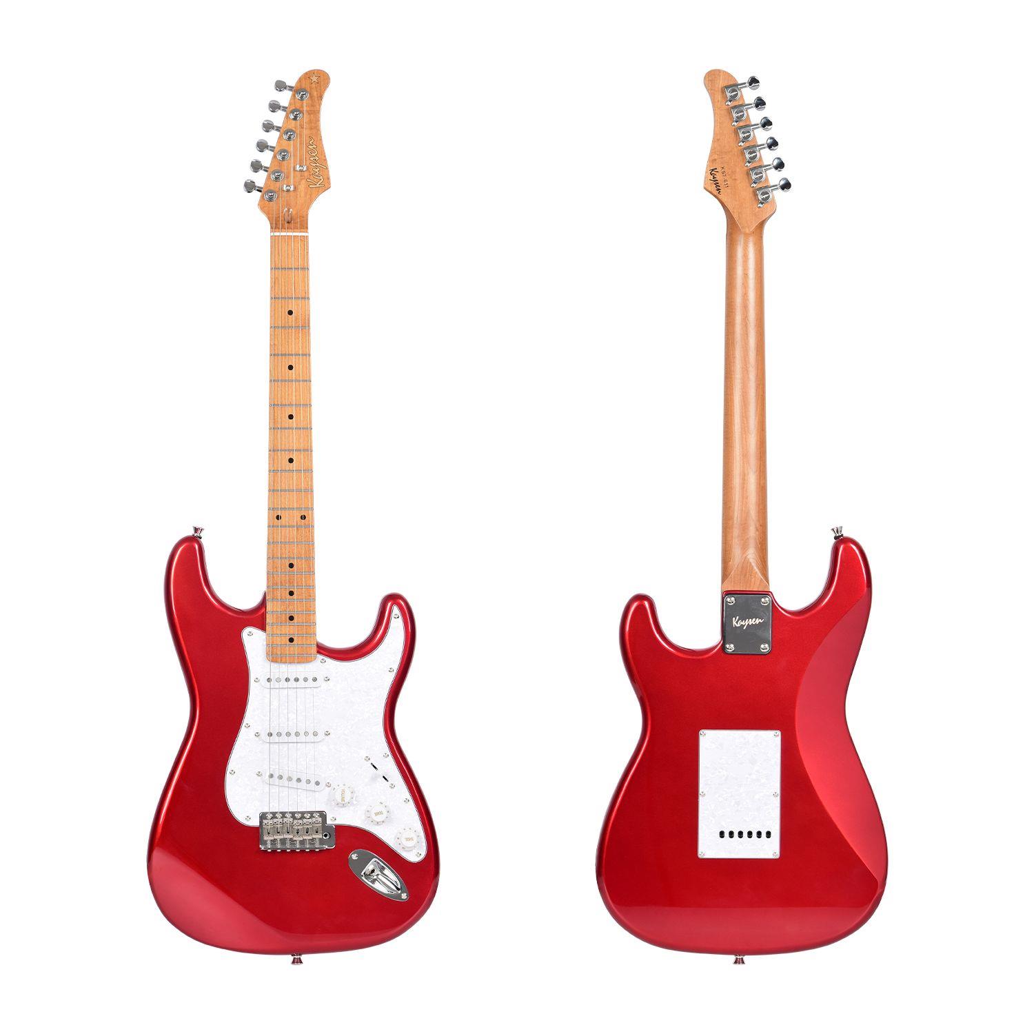 KAYSEN KST-611 RD Profesyonel Strat Elektro Gitar | kokeymusic
