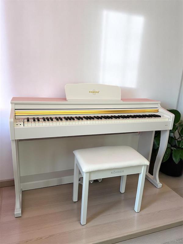 MARCİA MK-900 WH Dijital Konsol Piyano, Bluetooth, Tuş Hassasiyeti