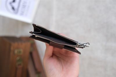 Çıtçıtlı Fermuarlı Kartlık Acı Kahverengi 1253