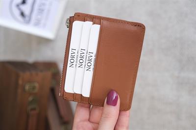 Çıtçıtlı Fermuarlı Kartlık Taba 1253