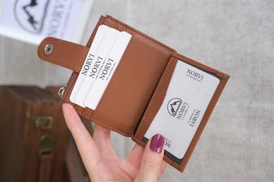 Çıtçıtlı Fermuarlı Kartlık Taba 1253