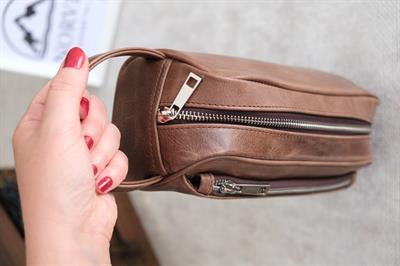 El Çantası Hakiki Deri Vizon 1154