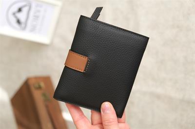 Garnili Kadın Cüzdan Taba – Siyah 1176