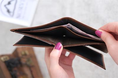 Hakiki Deri Cüzdan Kartlık Taba 1161