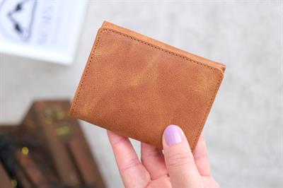 Hakiki Deri Cüzdan Mıknatıslı Taba 1125