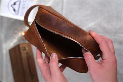 Hakiki Deri El Çantası Fındık 1227