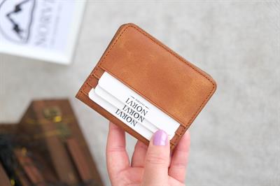 Hakiki Deri İnce Kartlık Taba 1134