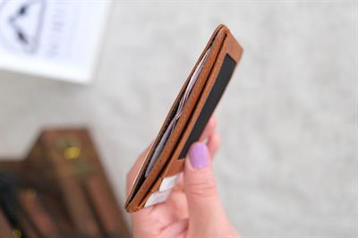 Hakiki Deri Kartlık Kimlik Bölmeli Taba 1140
