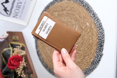 Kartlıklı Kadın Hakiki Deri Cüzdan Taba 1355