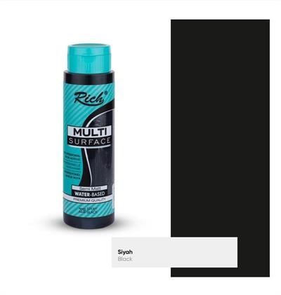 RİCH MULTİ SURFACE AKRİLİK SİYAH