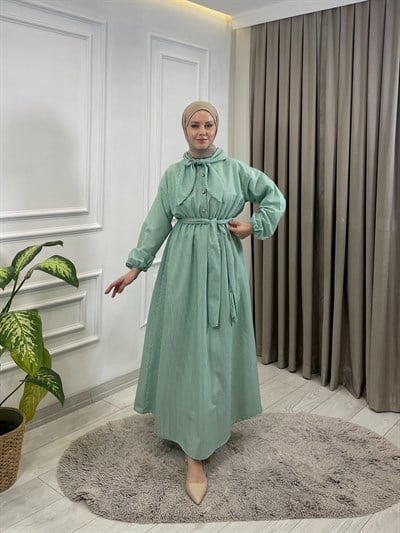 DURU ELBİSE YEŞİL