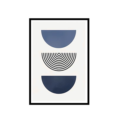 Bohem Mavi Tablo KZY-BHM-240