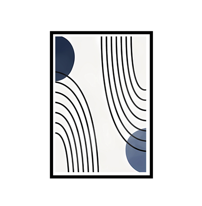 Bohem Mavi Tablo KZY-BHM-240