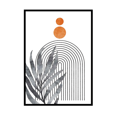 Bohem Turuncu II Tablo KZY-BHM-209