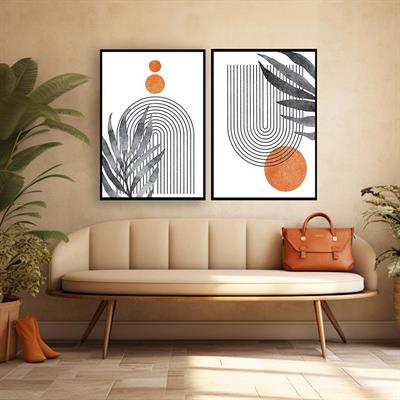 Bohem Turuncu II Tablo KZY-BHM-209