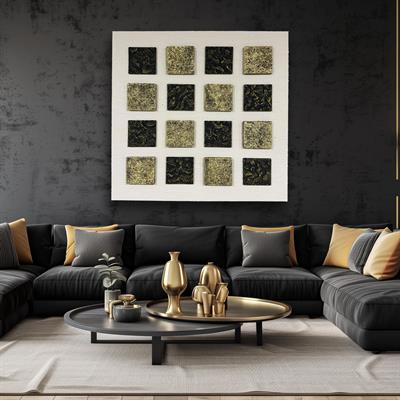 Eskitme Kareler Duvar Aksesuarı I KZY-EXC-408