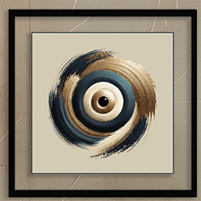 Gold Göz Detay Tablo KZY-UV-5092